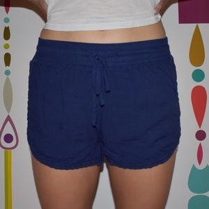 Francesca’s blue shorts